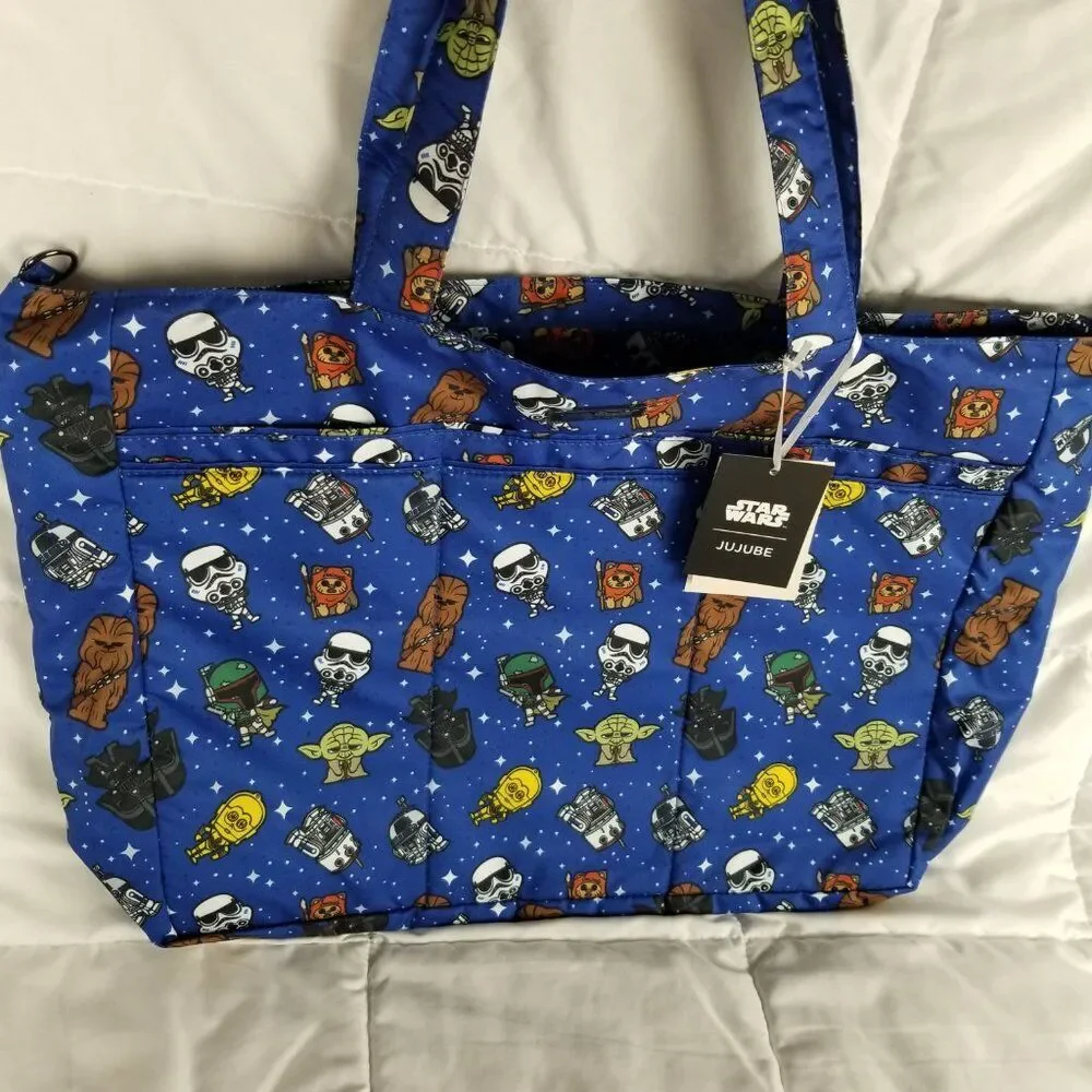 JuJuBe Star Wars Super Be Tote Bag & Strap Lot Travel Disney Theme Park WDW